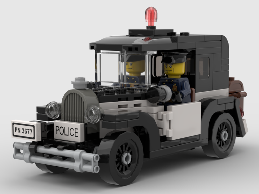 Lego Vintage 1920s US Police Radio Car