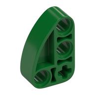 Lego Technic Beam 2 x 3 L-Shape with Quarter Ellipse Thick / Green