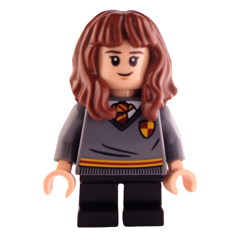 Lego Hermione Granger, Gryffindor Sweater with Crest, Short Legs