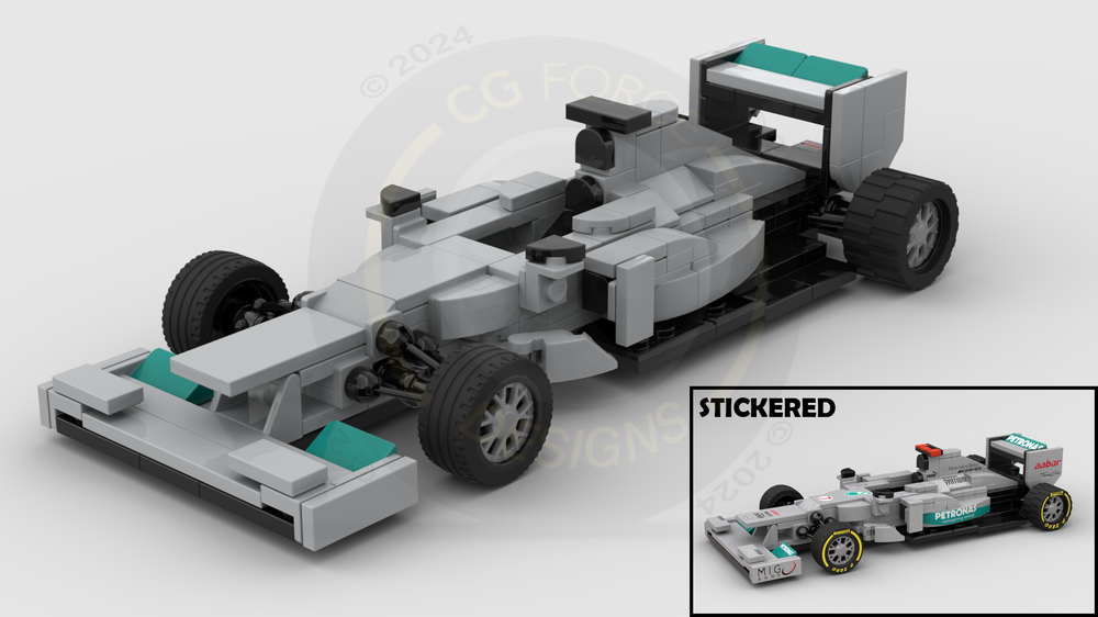 Lego F1 Mercedes W03
