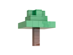 Game Accurate Oak Tree