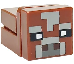 Minecraft Cow, Micromob - Brick Built