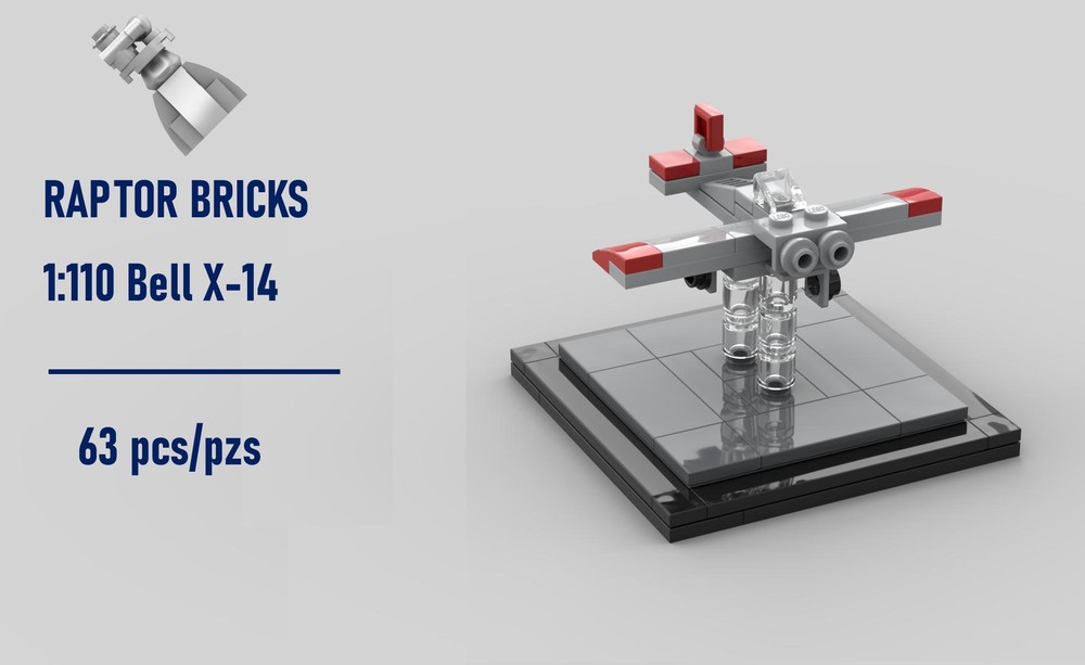 Lego 1:110 Bell X-14
