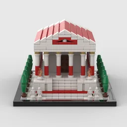 Modular Ancient Roman Temple