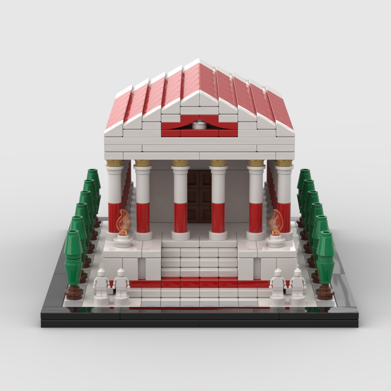 Lego Modular Ancient Roman Temple