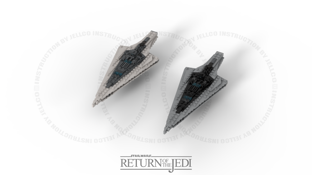 Lego micro scale Super Star-destroyer : executor