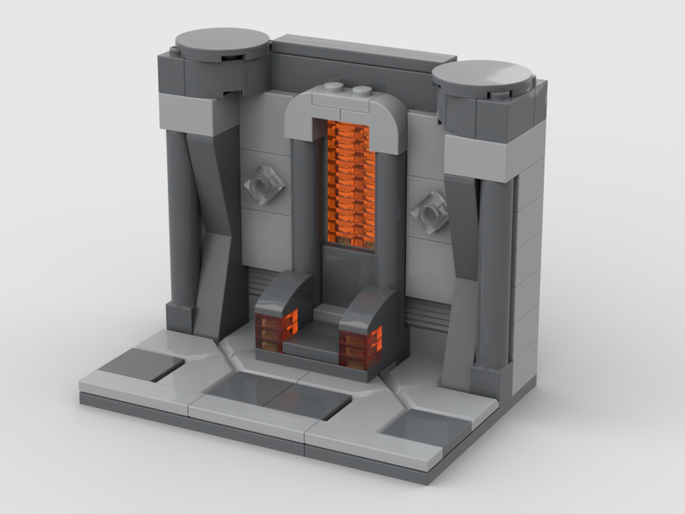 Lego Darth Maul´s Throne on Mandalore