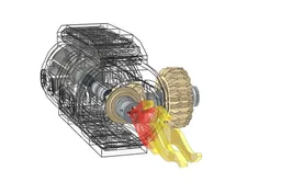 Turbo Engine with Gear Mk2