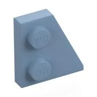 Wedge Plate 2 x 2 Right / Sand Blue