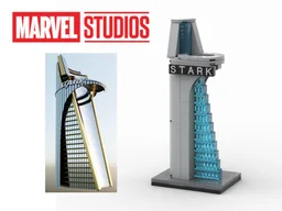 21028 Stark Tower Add-On For New York City Skyline