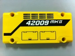 Technic, Panel Plate 5 x 11 x 1 with Grilles, Hatches and '42009 MKII' Pattern (Sticker) - Set 42009