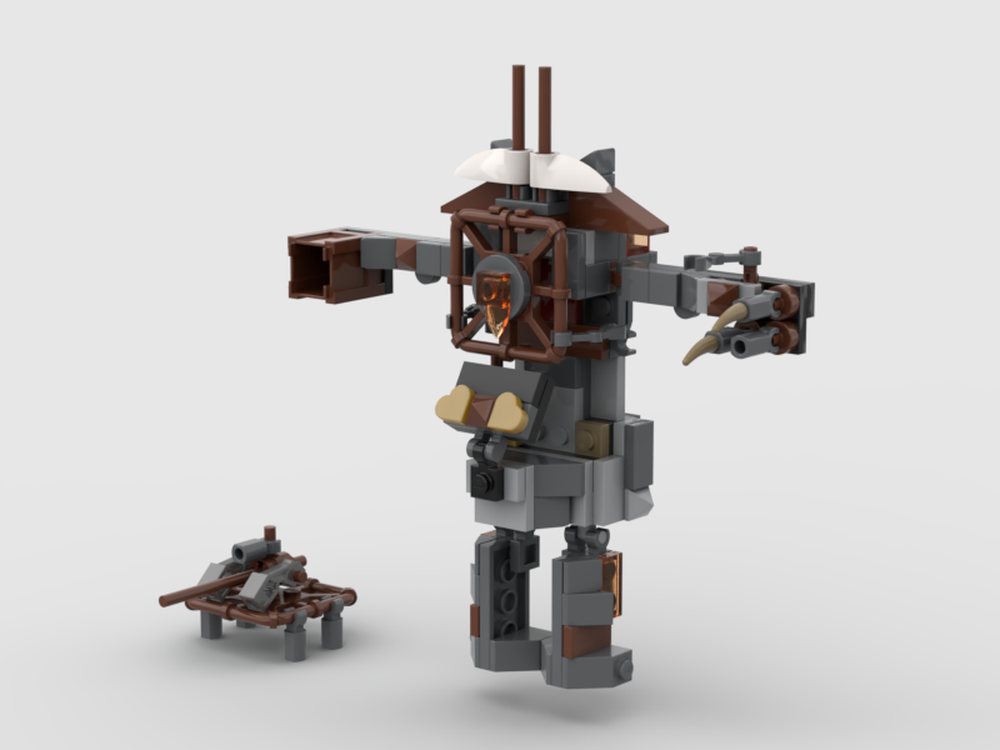 Lego Murt's Mech and Spider canon