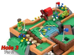 Working Mini Golf Course