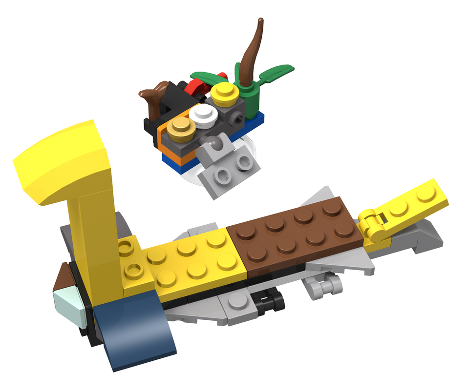 Lego 2024 Advent Challenge – Day 16 [Nessi + Plants]