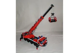 Firefighter Crane with Cage Trailer