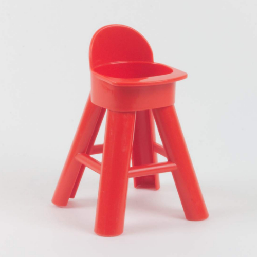 Lego Duplo Doll High Chair / Red