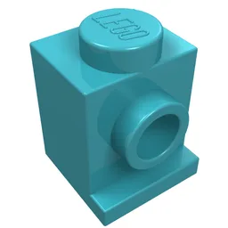 Brick Special 1 x 1 with Headlight / Medium Azure