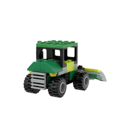 10696: Tractor with Plough