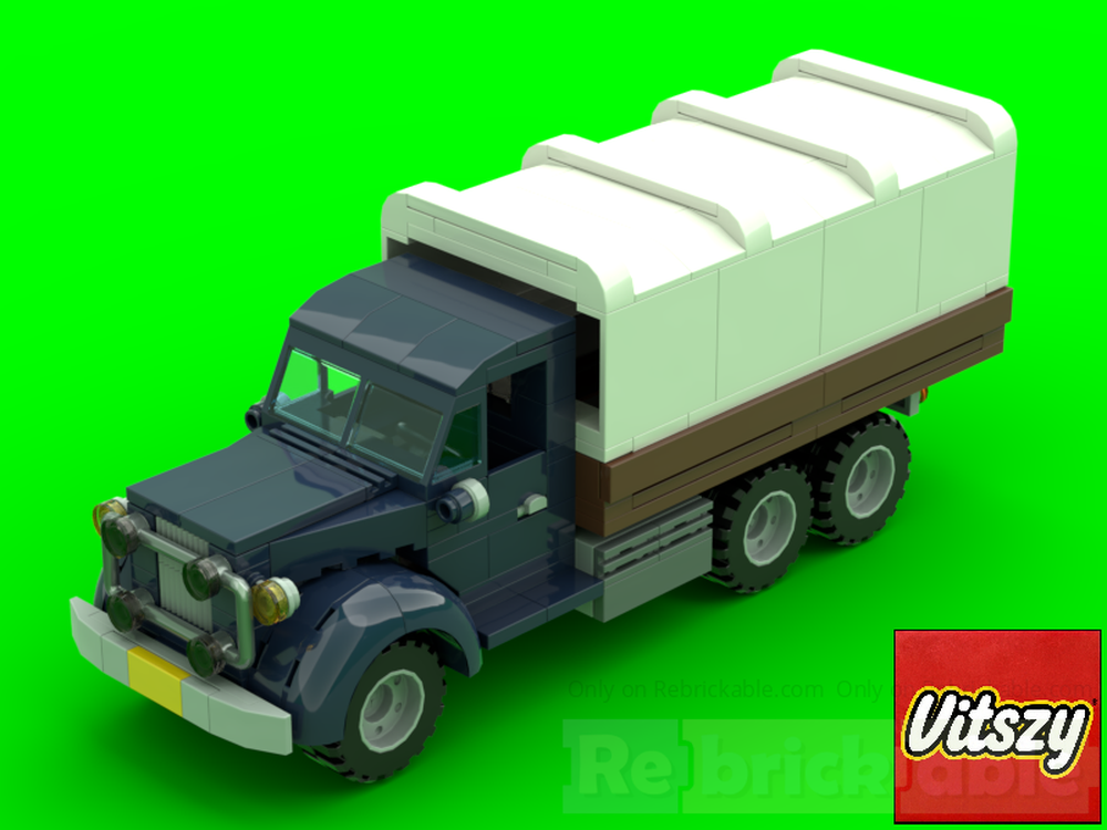 Lego German WW2 truck