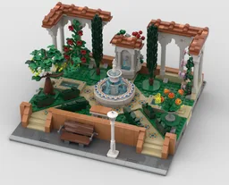 Modular Fountain Garden (from 10359 Fountain Garden)