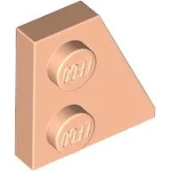 Wedge Plate 2 x 2 Right / Light Nougat