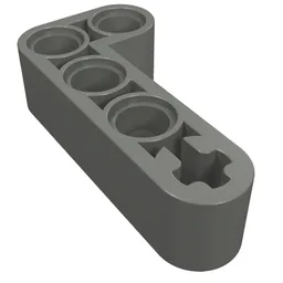 Technic Beam 2 x 4 L-Shape Thick / Dark Bluish Gray