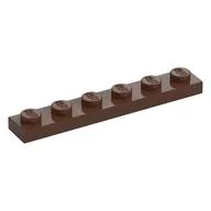 Plate 1 x 6 / Brown