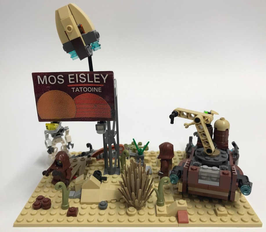 Lego Mos Eisley Roadsign