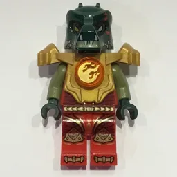 Cragger with Shoulder Armor and Fire Chi