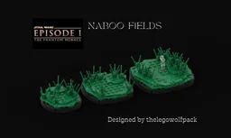 Minifig round display THEED fields
