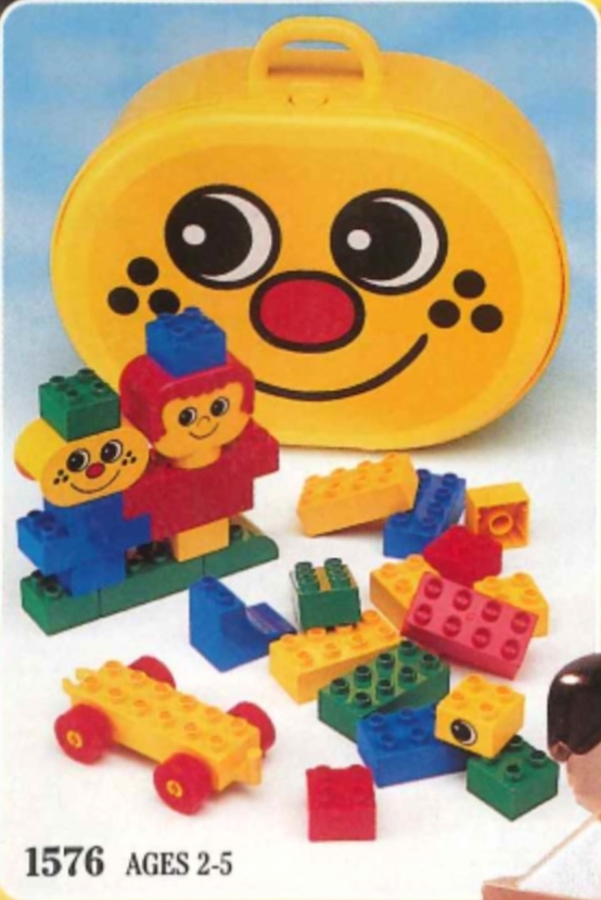 Lego Happy Face Carry Case