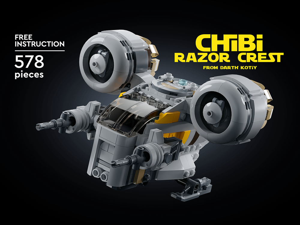 Lego Chibi Razor Crest