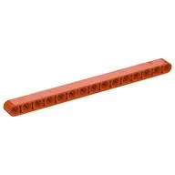 Technic Beam 1 x 15 Thick / Reddish Orange