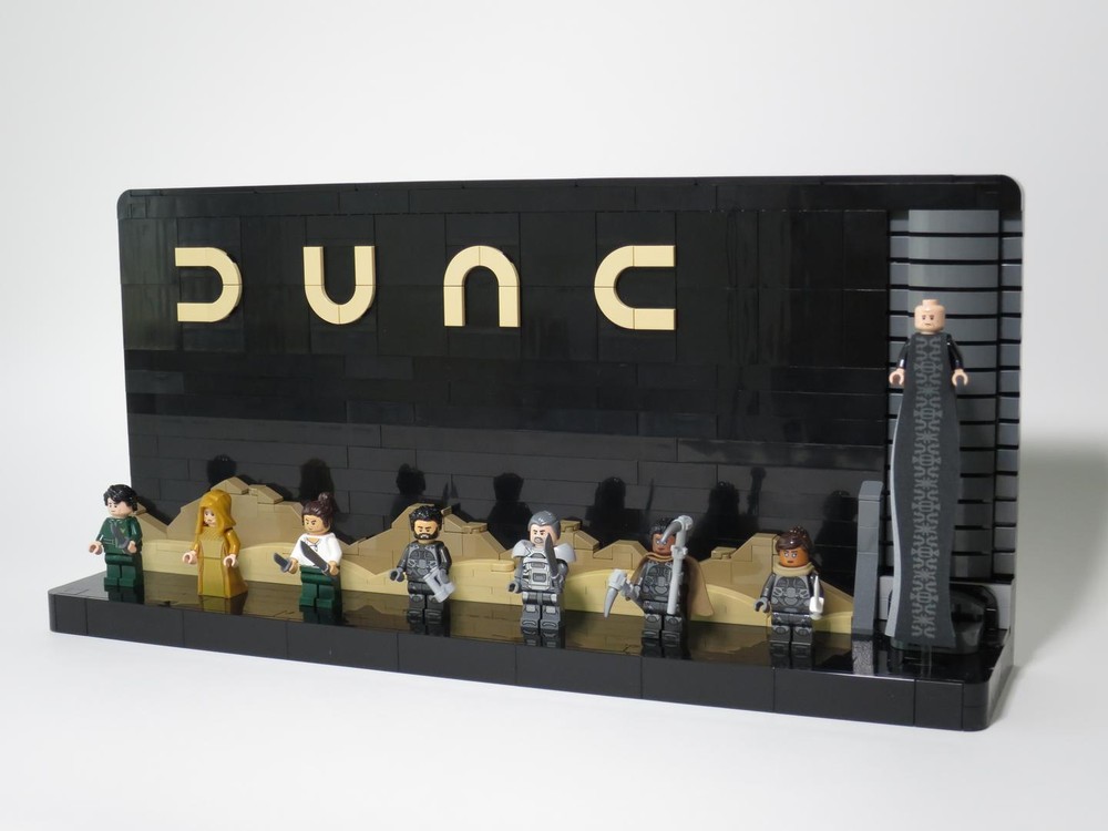 Lego DUNE Minifigure Display