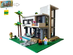 Modern House Corner Alternate build of 31153