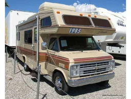Vintage chevy camper
