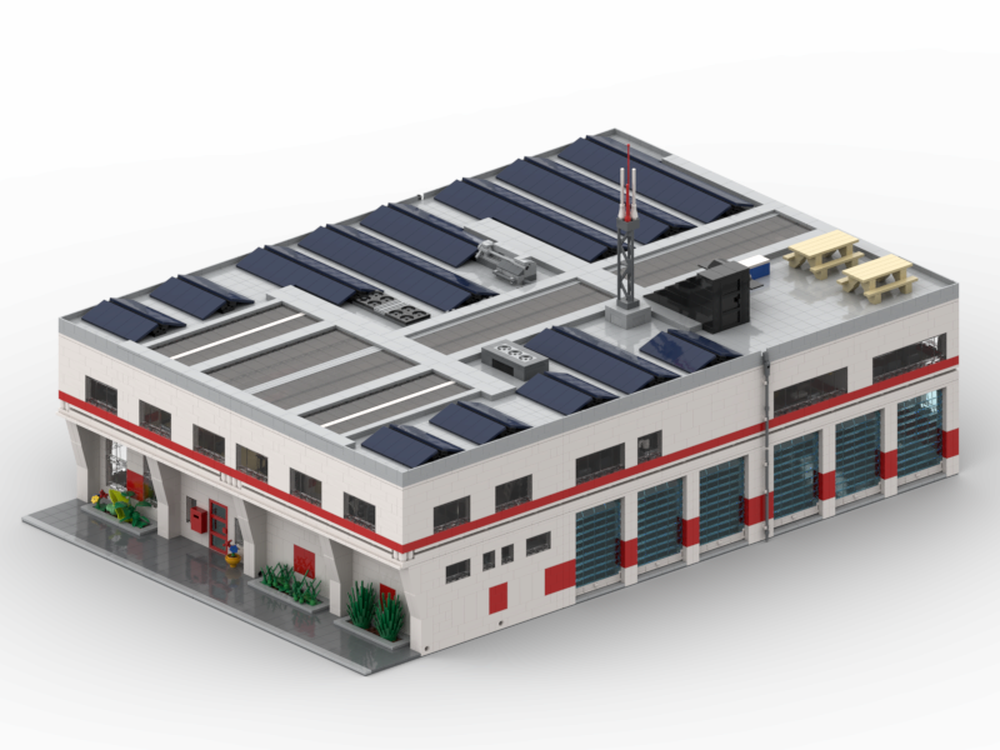 Lego Modular Feuerwache