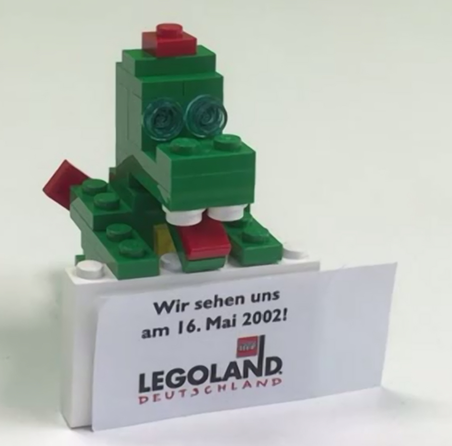 Lego Dragon Sculpture, Ollie (LEGOLAND Deutschland Version)