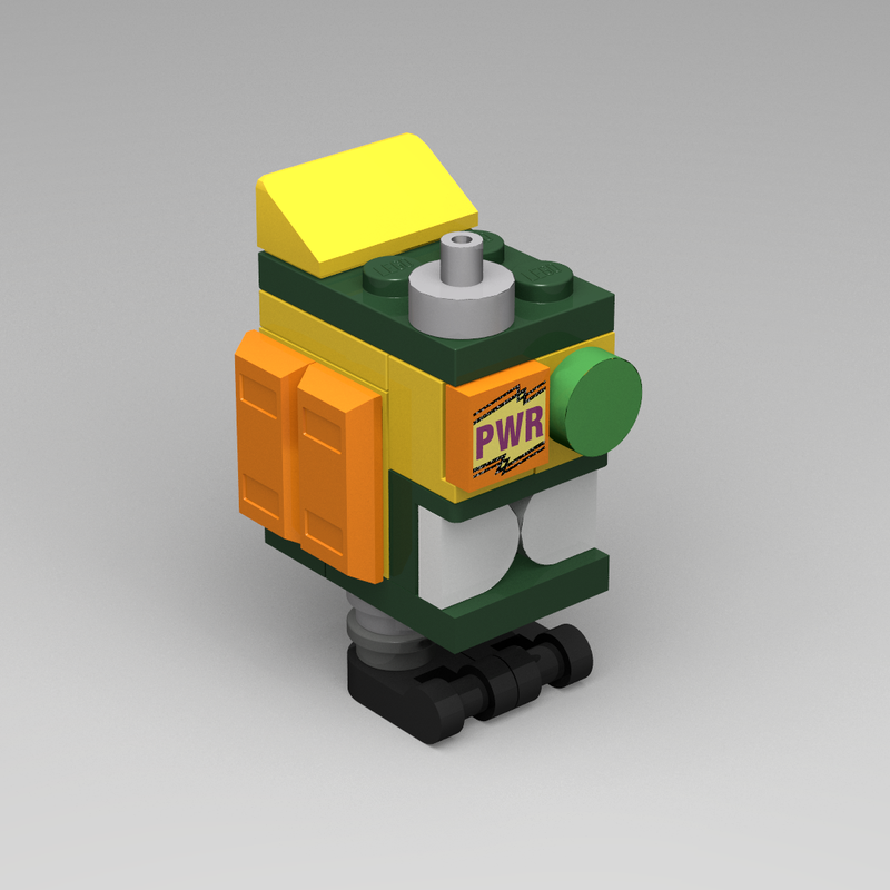 Lego TRTL-PWR Gonk Droid TMNT