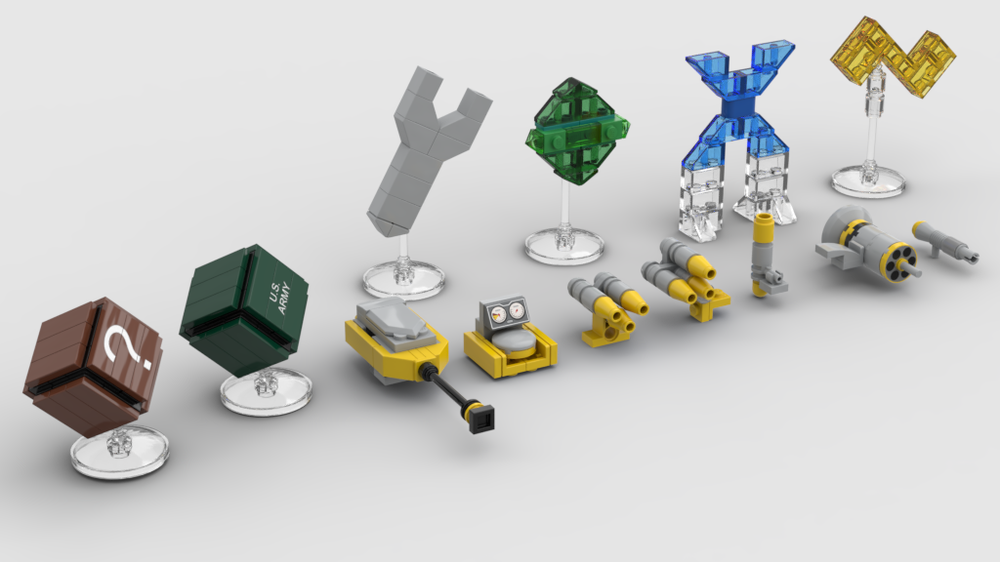 Lego Vigilante 8 Weapons and Power-Ups