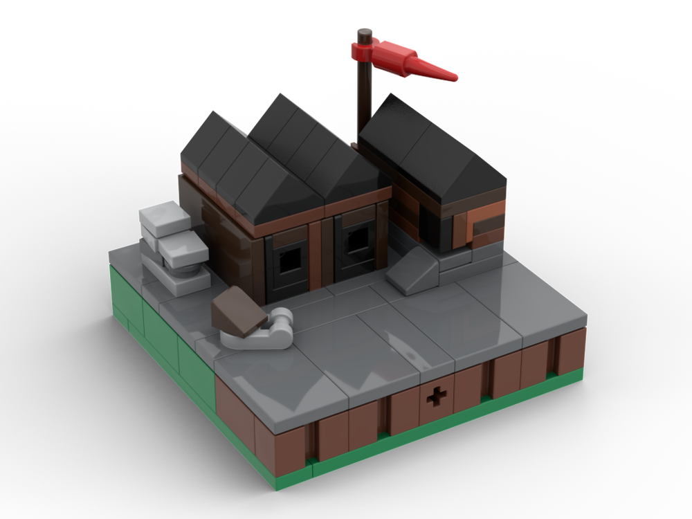 Lego Anno 1602 A.D. Warehouse I (Scale3)
