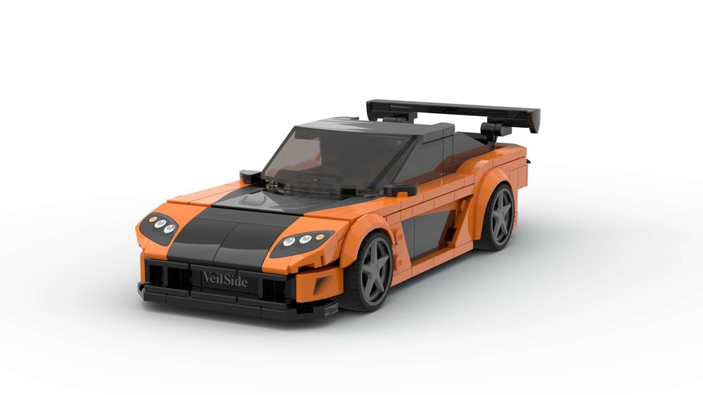 Lego Fast & Furious Tokyo Drift Han's RX-7 Veilside Fortune Body Kit