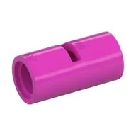 Technic Pin Connector Round [Slotted] / Dark Pink