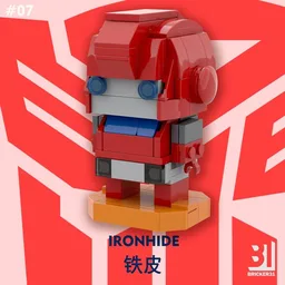 MOC - Brickheadz IRONHIDE