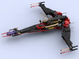 71704 Nindroid Shadow X-wing