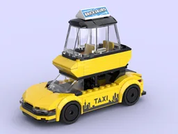 Double-Decker Yellow Taxi