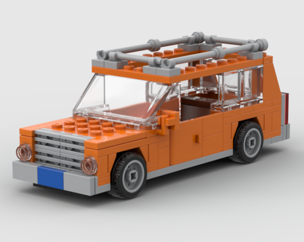 Lego Marge Simpson car