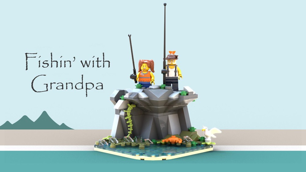 Lego Fishin' with Grandpa