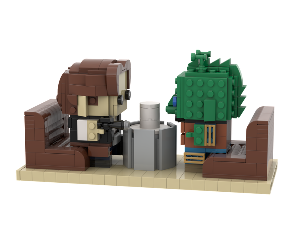 Lego Cantina Faceoff - Movie moments Brickheadz