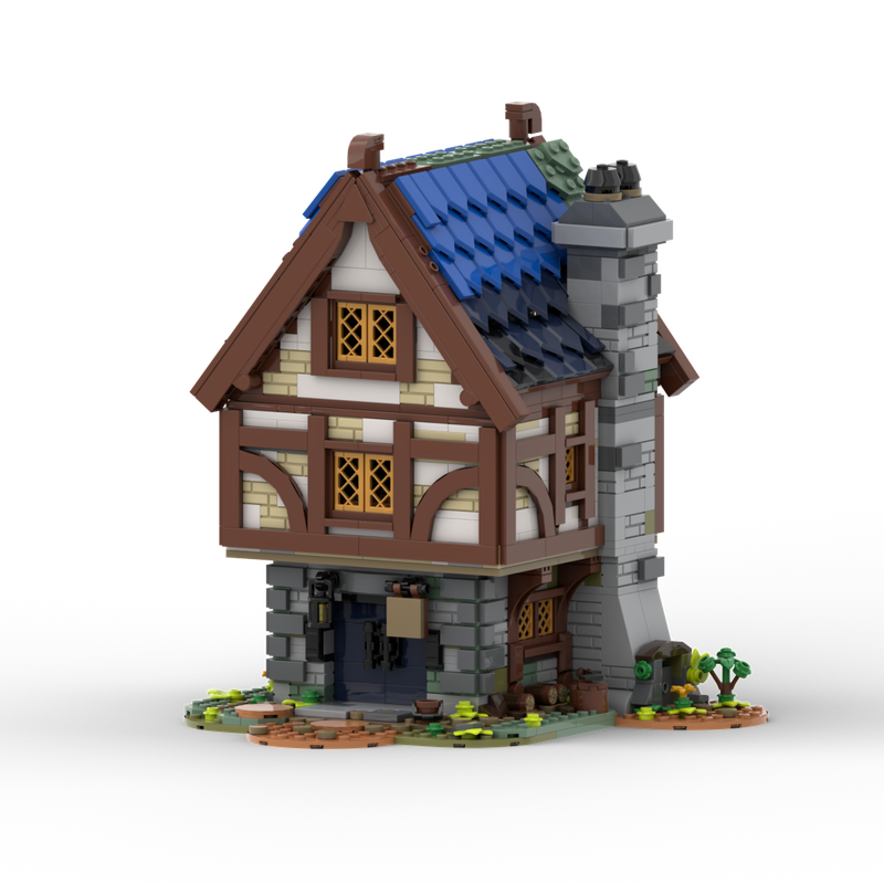 Lego Medieval Tax Collector's House